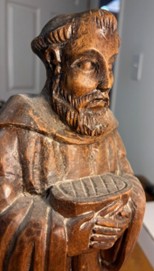 St. Francis of Assisi carving